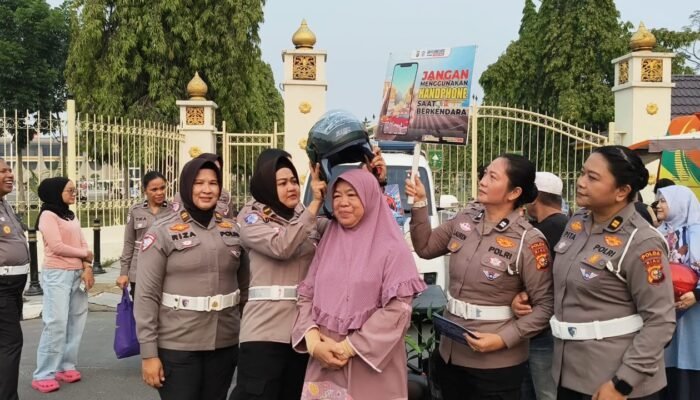 Car Free Day Pekanbaru Jadi Ruang Edukasi, Polantas Karib Kampanyekan Keselamatan dan Green Policing