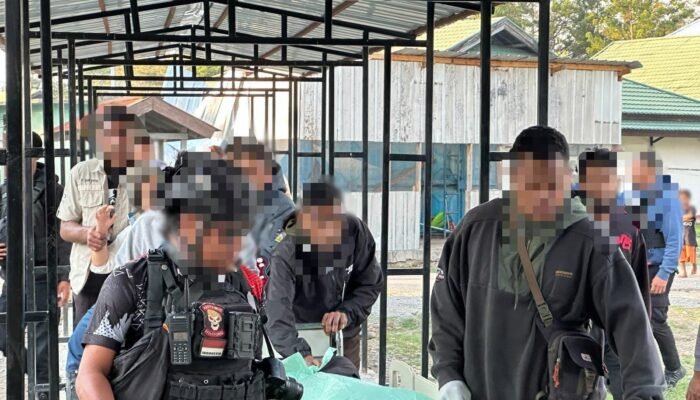 Satgas Damai Cartenz Bersama Polres Jayawijaya Respons Cepat Gangguan Tembakan di Muliama
