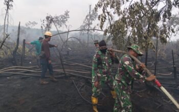 Kodam XIX/Tuanku Tambusai Perkuat Penanganan Karhutla di Bengkalis dan Kepulauan Meranti
