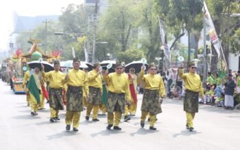 Budaya Riau Hadir dalam Pawai Ta’aruf MTQ Nasional XXXI di Semarang