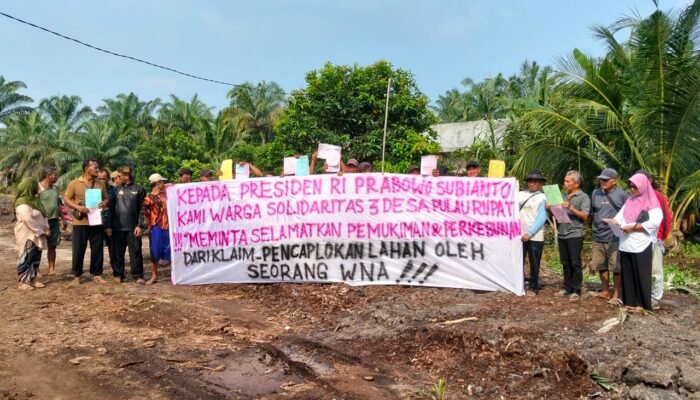 3 Desa Pulau Rupat Hari Ini Deklarasi Tolak WNA, Secepatnya Kepung Kantor Bupati dan BPN Bengkalis