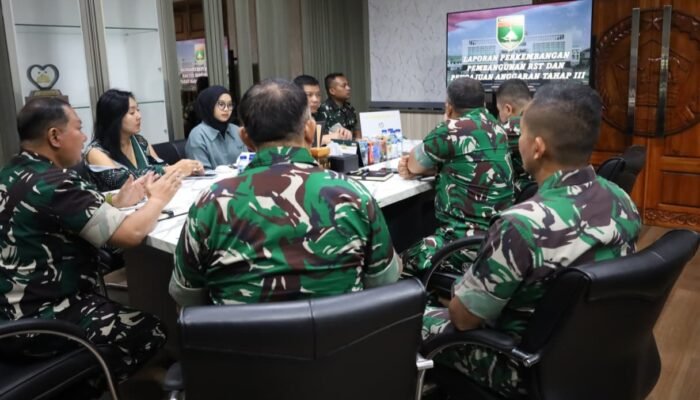 Perkuat Layanan Kesehatan, Kodam XIX/Tuanku Tambusai Bahas Pembangunan Rumah Sakit Tentara