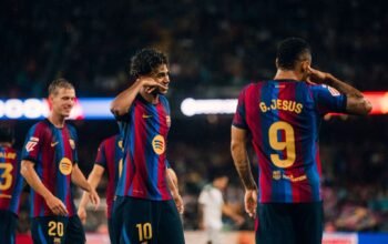 Hasil La Liga: Ganas! Barcelona Bantai Racing Santander 7-2, Raphinha Hattrick dan Catat Rekor 7 Kemenangan Beruntun