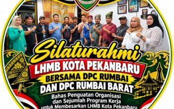 Silaturahmi LHMB Pekanbaru Bersama DPC Rumbai dan Rumbai Barat, Bahas Penguatan Organisasi dan Sejumlah Program