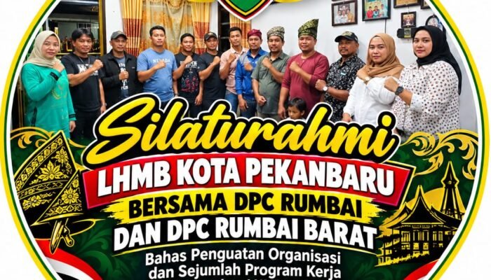 Silaturahmi LHMB Pekanbaru Bersama DPC Rumbai dan Rumbai Barat, Bahas Penguatan Organisasi dan Sejumlah Program