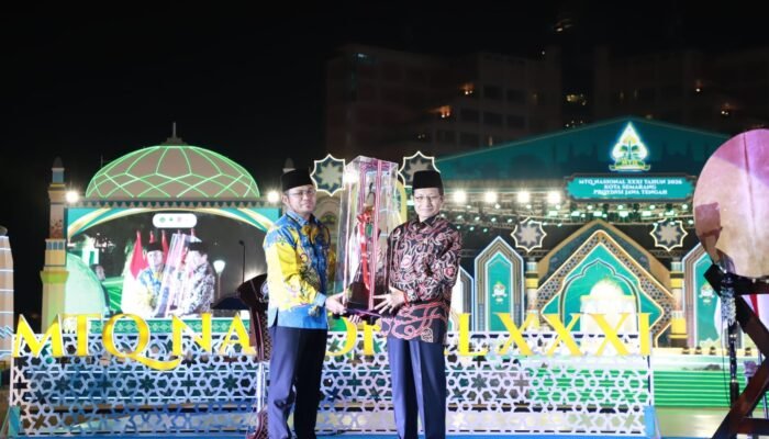 Kaltim Juara Umum MTQ Nasional XXXI 2026 Raih 288 Poin, Jakarta Tuan Rumah 2027