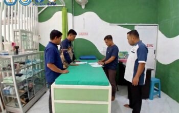 FOTO: Poltera Hadirkan e-Khitan Florence, Dorong Digitalisasi Layanan Kesehatan di Griya Sehat Florence Sumenep (Muhammad Furqon/KOMPAS1.NET)