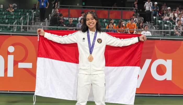 Kalahkan Jepang, Wan Annisa Rachmadi Mahasiswi Unilak Asal Meranti Sumbang Medali Perunggu Sepak Takraw Asian Games 2026