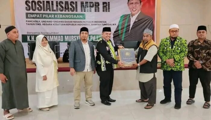 Ketua DPRD Inhu Sabtu P. Sinurat Hadiri Pelatihan Manajemen Tata Kelola Masjid oleh DMI Inhu di Pematang Reba 30 September 2026