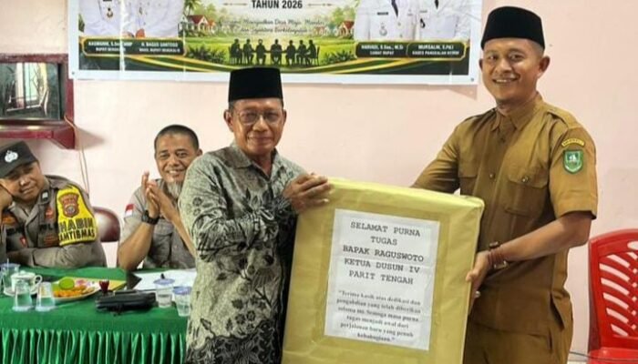 Pemdes Pangkalan Nyirih Bahas Tiga Agenda Strategis: Purna Tugas Kadus IV, Rembug Stunting hingga Pemenuhan BBM