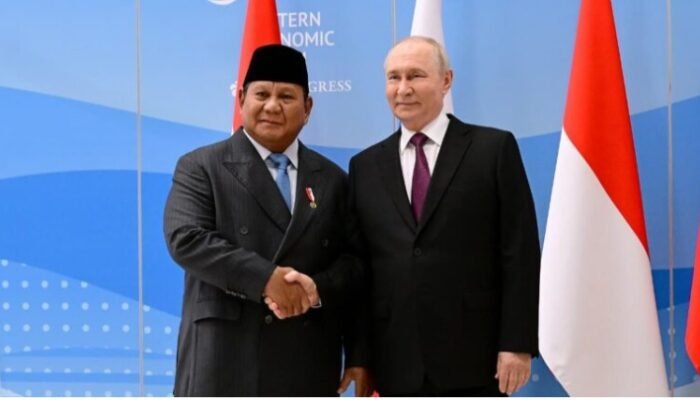 Presiden Prabowo dan Presiden Putin Bertemu di Vladivostok, Tegaskan Strategisnya Hubungan Indonesia-Rusia