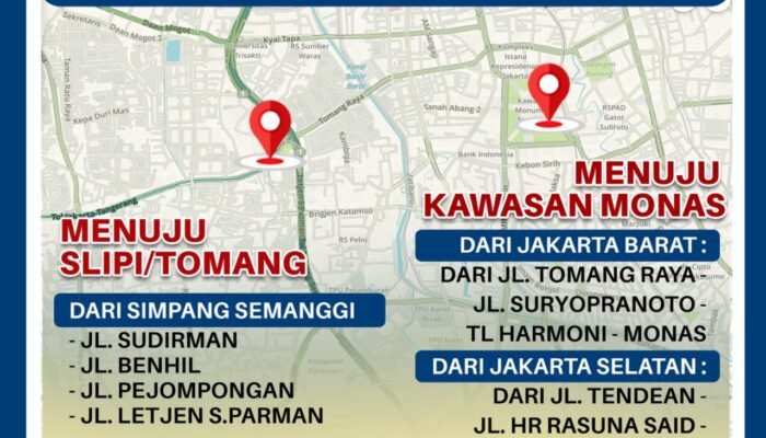 Polda Metro Jaya Siapkan Rekayasa Lalu Lintas Situasional 24 September 2026, Warga Diimbau Rencanakan Perjalanan