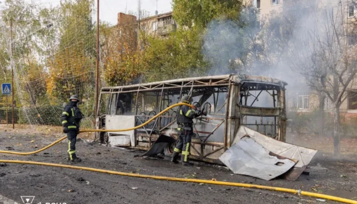 Serangan Rusia Di Kramatorsk Tewaskan 30 Orang Di Bus