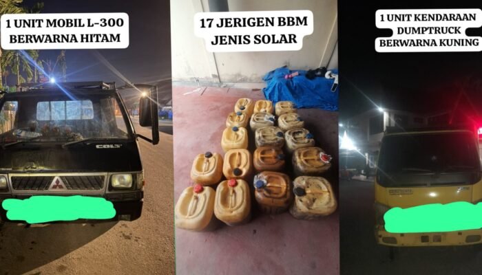 Bongkar Mafia Solar Subsidi di Kempas! Polres Inhil Amankan 3 Tersangka, 19 Jerigen Disita