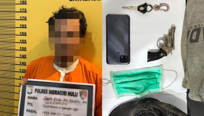 Tiga Hari Menjabat, Kasat Reskrim Polres Inhu Bekuk Pelaku Begal Ganas