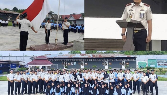 Pimpin Upacara Sumpah Pemuda Ke-98, Kepala Rutan Rengat Dedy Irawan Gaungkan Semangat Patriotik, Gigih dan Berempati