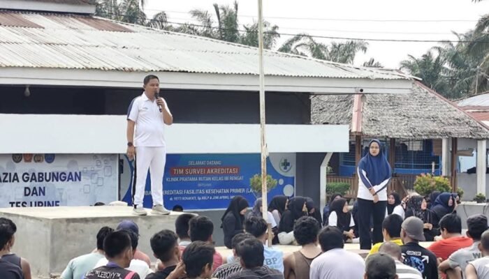 Lingkungan Bersih, Hidup Sehat! Rutan Rengat Sosialisasikan PHBS kepada Warga Binaan
