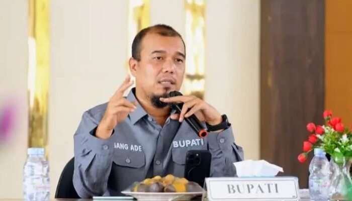 Bupati Inhu Ade Agus Hartanto Tegas, Perusahaan Perusak Jalan Umum Wajib Perbaiki