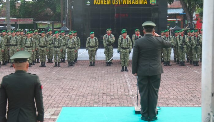 Semangat Memperkokoh Ideologi Pancasila, Korem 031/WB Gelar Upacara Hari Kesaktian Pancasila