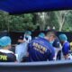 Polres Inhil  Dampingi Ekshumasi Jenazah E.S, Tim Forensik Lakukan Autopsi di Tempat Pemakaman Umum