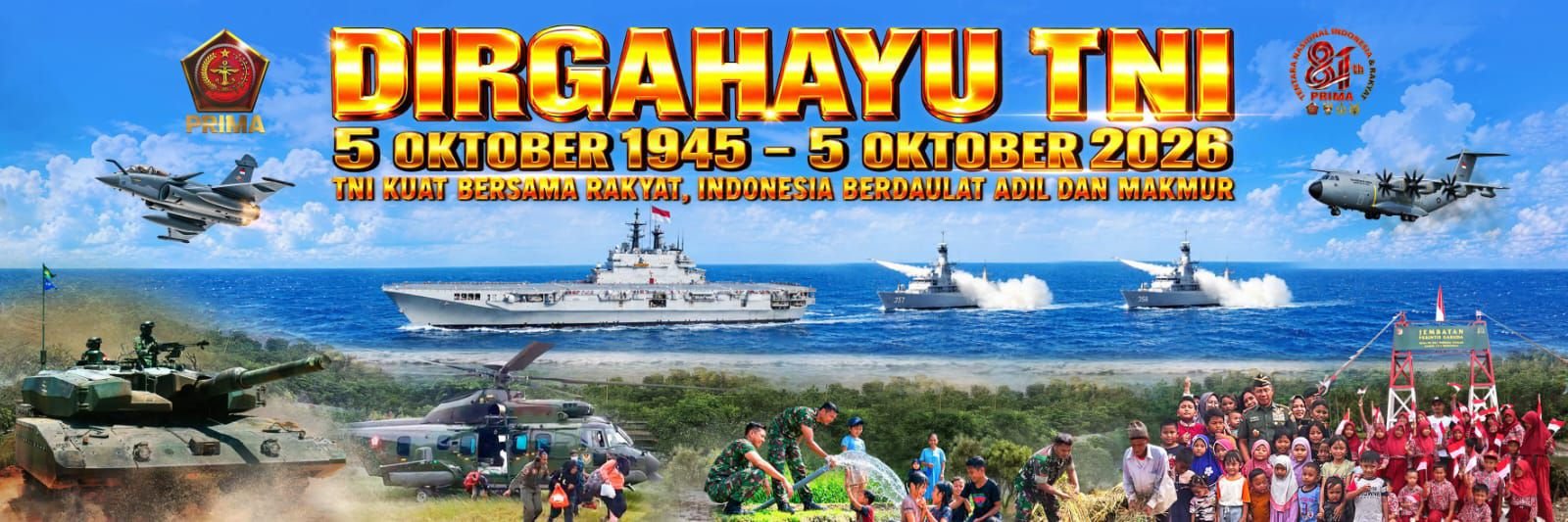 Iklan HUT TNI 81 - Dirgahayu TNI