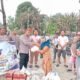 Polsek Bagan Sinembah Salurkan Bantuan Korban Kebakaran