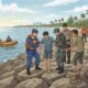 Mancing di Pemecah Ombak Bengkalis 2 Remaja Tewas 1 Selamat