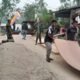 Semangat Gotong Royong TMMD ke-130 Kodim 0314/Inhil di Kuala Lemang Keritang -Prajurit dan Warga Langsir Material Bangun RTLH, MCK, Sumur Bor dan Semenisasi Jalan