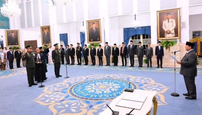 Prabowo Lantik Maruli Simanjuntak Wakil Panglima TNI Rangkap Kepala Badan Perbatasan & Daerah Terpencil