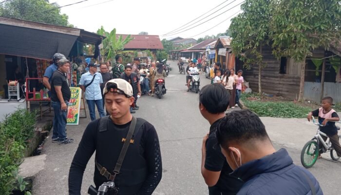 62 Personel Gabungan Razia Narkoba di Jalan Pusara Bagan Hulu, 5 Orang Positif Metamfetamin