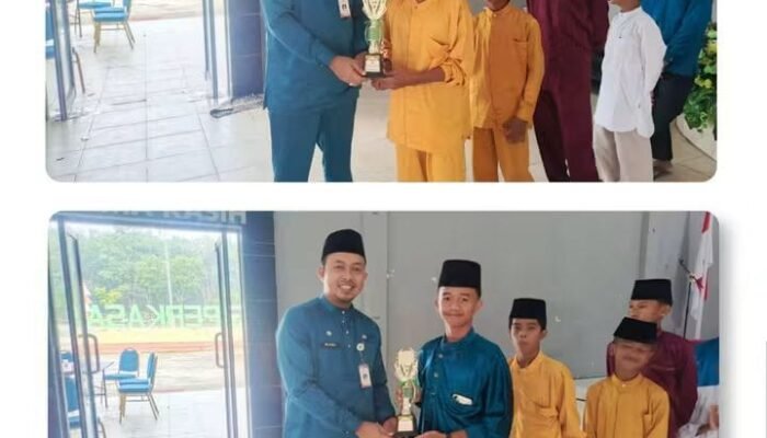 Camat Rupat Utara Serahkan Hadiah Pemenang STQ Tingkat Kecamatan Tahun 2026