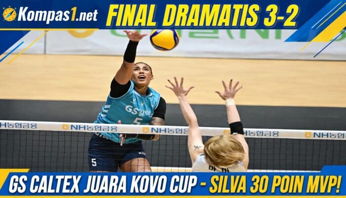 Drama 5 Set! GS Caltex Juara KOVO Cup 2026, Gisel Silva MVP Cetak 30 Poin