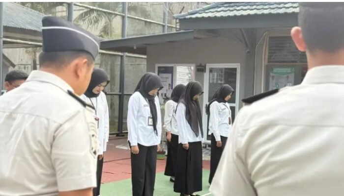 Kalapas Kelas IIA Bangkinang Perkuat Semangat Pengabdian Lewat Apel Pagi