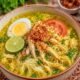 Resep Soto Ayam Kuah Kuning Gurih dan Medok, Rahasia Kuah Emas Harum Rempah