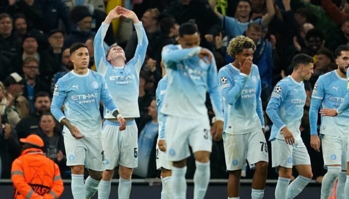 Hasil Liga Champions: Manchester City Pesta Gol 5-1 vs AEK