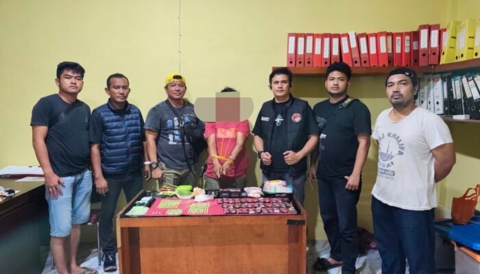 Gerebek Sarang Narkoba Bangko Pusako, Polres Rohil Amankan Wanita