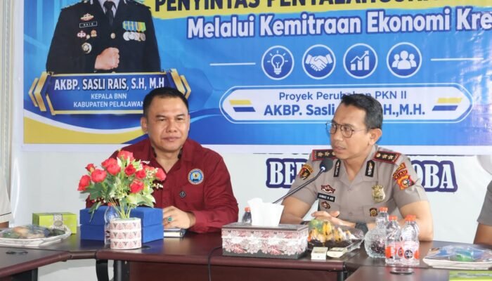 Kapolres Pelalawan dan BNN Bekali 20 Penyintas Narkoba Workshop