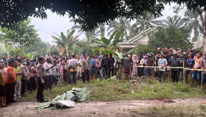 Polres Pelalawan Tangani Dugaan Pembunuhan Adik Bunuh Kakak di Ukui