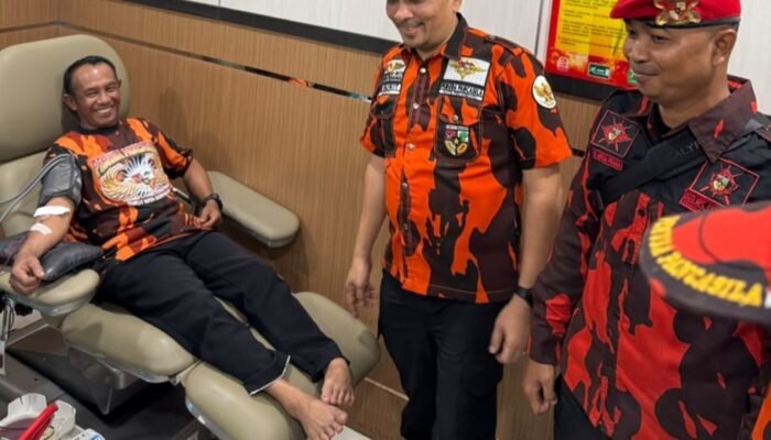 HUT ke-67 Pemuda Pancasila, MPC Pekanbaru Tebar Aksi Sosial