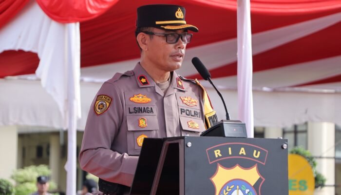 Gelar Pasukan Ops Patuh LK 2026, Kapolres Rohil Tekankan Penegakan yang Edukatif dan Humanis