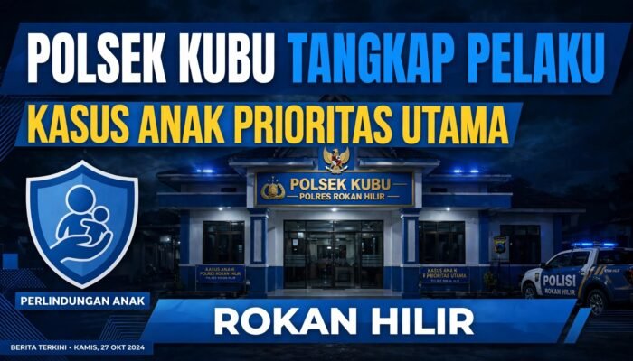 Polsek Kubu Tangkap Kakek 56 Tahun Diduga Cabuli Balita 4 Tahun di Rohil