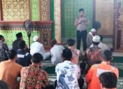 Polres Rohil Gelar Jumat Keliling di Masjid Nurul Iman Tanah Putih