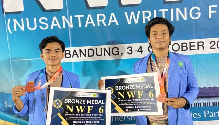 Mahasiswa UIN Suska Raih Bronze Medal NWF Bandung