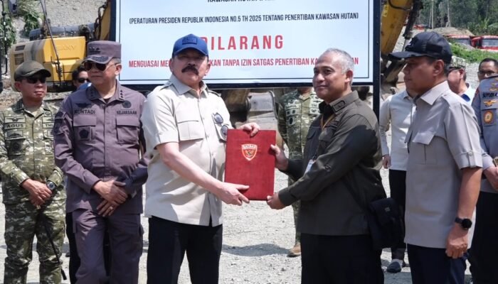 Satgas PKH Cabut Izin Tambang Emas PT KEL 3.500 Ha di Papua, Ilegal di Hutan