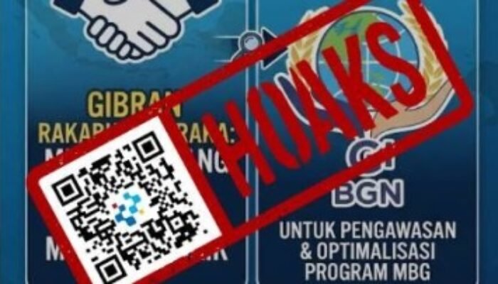 [HOAKS] Wapres Gibran Minta Kaesang Jadi Ketua BGN, Faktanya Masih Sudaryono