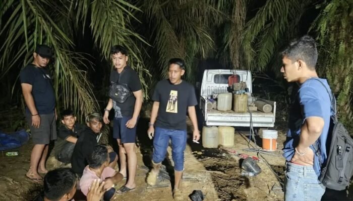 Polda Jambi Bongkar Tambang Emas Ilegal di Bungo, 4 Tersangka dan 2 Ekskavator Diamankan